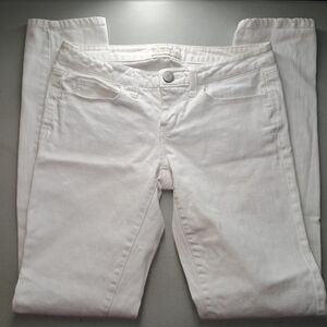 Aeropostle Ashley Ultra Skinny White Jeans Size 1/2 Reg